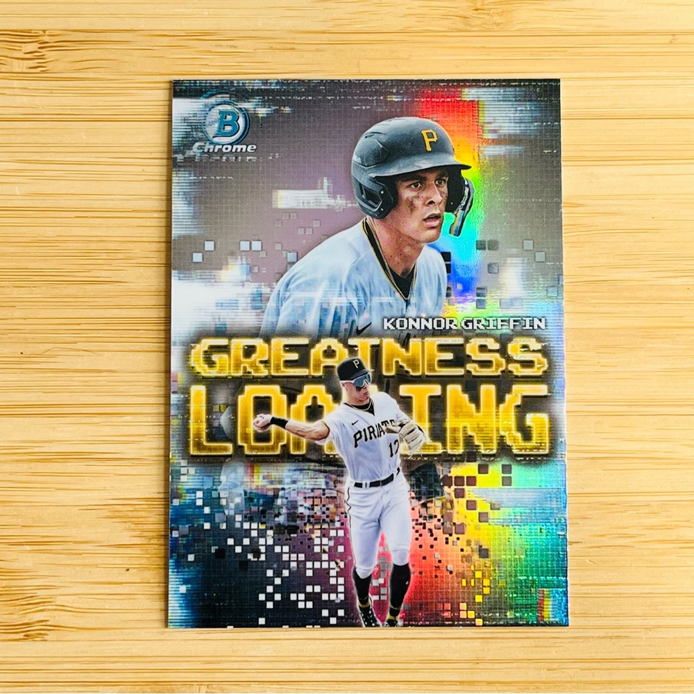 KONNOR GRIFFIN 2025 Bowman Chrome Greatness Loading Refractor Rookie Card RC